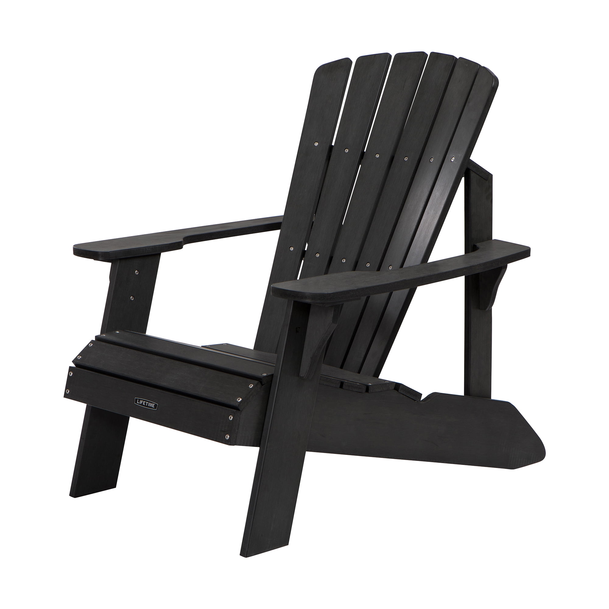 Lifetime adirondack chair black new arrivals