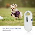 thumbnail image 4 of Lector portátil de chips para animales, escáner de microchip para mascotas, lector RFID universal, 4 of 13