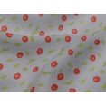 thumbnail image 4 of oneOone Viscose Jersey Fabric Leaves & Apple Fruit Fabric BTY 60 Inch Wide, 4 of 5