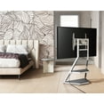 thumbnail image 7 of FITUEYES Modern Floor TV Stand Mini Corner Entertainment Center for TVs up to 65”,Stone Grey&White, 7 of 7