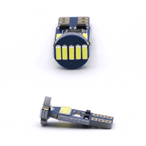 T10/192/194/168 white LED bulbs for interiors, super bright, 2 bulbs