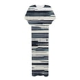 thumbnail image 5 of SMihono Robe Maxi Bohème d'Été pour Femmes Grande Taille Robe Maxi pour Femmes Plage Vacances Décontractée Ample Longue Robe Manches Courtes Robes d'Été avec Fente Robe Évasée de Plage, 5 of 5