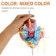 thumbnail image 3 of 3 unids colgando loro juguetes de aves coloridos masticar juguetes loros de loro accesorios, 3 of 7