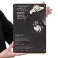 thumbnail image 2 of Placa Metal Vintage STEVIE NICKS Singer Pintura Hierro Rectangular 20x30cm, 2 of 9