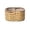 Yellow, variant on Natural Wickered Fiber Planter with Liner for Indoor and Outdoor Use Cottage Garden Pottery Style,8.6 inx4.3 in,Brown