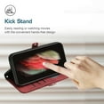 thumbnail image 2 of Case for iPhone 14 Pro Max Premium Soft PU Leather Flip Folio Wallet Kickstand Protective Cover, 2 of 5