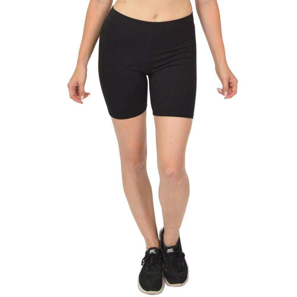 Bike Shorts for Girls and Women Athletic Workout Shorts Cotton