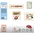 thumbnail image 5 of Paquete de pegatinas de notas grandes coreanas, paquete de pegatinas OAB, paquete de Material temático al por mayor, Material de póster decorativo, suministros de oficina INS, 5 of 5