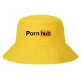 thumbnail image 3 of PornHub-Sombrero de pescador Reversible para hombre y mujer, gorro de pescador de algodón, estilo Bob, 3 of 4