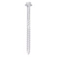 thumbnail image 1 of Timco - Heavy Duty Timber Screws - Hex - Exterior - Silver (Size 10 x 80 - 10 Pieces), 1 of 2