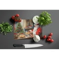thumbnail image 3 of Cookies with Santa Claus Glass Cutting Board Large 12 in x 15 in, 3 of 5