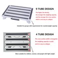 thumbnail image 4 of Homeon Wheels Stable RV Steps Adjustable Height Aluminum Folding Platform Step with Non-Slip Rubber Feet, Reflective Stripe, Handle, RV T L, 4 of 8