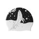 thumbnail image 4 of Gorro de natación de silicona para mujer, de pelo largo, impermeable, profesional, moderno, para adultos, de gran tamaño y con circunferencia de cabeza, 4 of 5