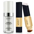 thumbnail image 2 of Aliver 30ml Color Changing Flawless Liquid Foundation & Concealer Stick Set, Waterproof and Sweatproof, Holds Makeup All Day Long, 2 of 12