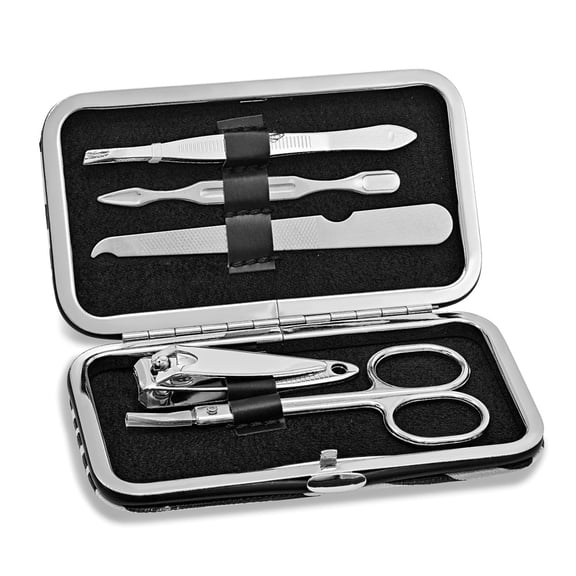 FB Jewels Zebra Print Case Manicure Set