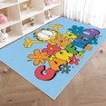 thumbnail image 1 of Kawaii Garfield Cartoon Rug Animation Cat Living Room Kitchen Non Slip Floor Mat Bedroom Sofa Comfortable Decoration Carpet, 1 of 7