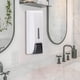 thumbnail image 5 of Dispensador de Jabón Manual de Montaje en Pared, Dispensadores Simples de Loción Y Jabón, Dispensadores de de Baño para Casas de Huéspedes, Baño botella individual blanca BLESIY Dispensador de jabón, 5 of 8