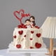 thumbnail image 2 of Juego de adornos para cupcakes de boda, corazón de amor, dulces enamorados, para aniversario, día de San Valentín, decoraciones para fiestas, 2 of 5