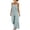 *Green, variant on VBVC Women's Striped Sleeveless Jumpsuit , Spaghetti Strap Wide Leg Romper For Women , Ladies' Casual Loose One Piece Outfit with Pockets,Black,S-2XL