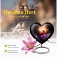 thumbnail image 2 of Cardinal Bird Urns for Ashes Adult Male/Female - Cremation Heart Urns - Burial Cardinal Bird Theme Funeral Urn with Secure Lid - Baby Urn for Ashes Adult Male10inch, Large - 1Pcs, 2 of 6