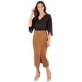 thumbnail image 1 of Blusa manga campana con cinto, 1 of 5