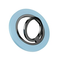 ELEHOLD Magnetic Phone Ring Holder for MagSafe,Removable Super Magnetic Inner Ring 360° Rotation Kickstand Phone Ring Grip for iPhone 15 14 13 12 Pro/Pro Max/Plus/Mini,Blue