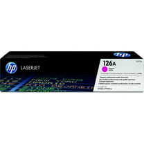 HP 126A Magenta Original LaserJet Toner Cartridge, ~1,000 pages, CE313A