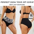 thumbnail image 6 of Womens Underwear Cotton Tummy Control High Waisted Underwear Soft Breathable Full Coverage Panties 8pack, 6 of 7