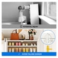 thumbnail image 5 of Dextrus Shoe Cabinets with Adjustable Shelves & Doors, 7-Tier White Modern Shoe Storage Cabinet, 5 of 12