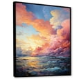 thumbnail image 2 of Designart "Canvas of the Skies Cloudy Artistry III" Landscape & Nature Floater Framed Canvas Art Print, 2 of 7