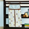 Chelsea & Main - Soft Twinkle Diaper Stacker, Blue