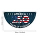 thumbnail image 4 of Bandera en forma de abanico del 250.º aniversario, de poliéster, con un diseño elegante para celebraciones y decoración de interiores y exteriores, 4 of 8