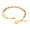gold, variant on OIDEA Stainless Steel Cross Rosary Beads Bracelet Wristband for Women Me -Gold