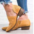 thumbnail image 1 of Zapatos casuales de mujer con cordones en el tobillo informales con cordones de invierno para mujer Wmkox8yii shkj266, 1 of 7