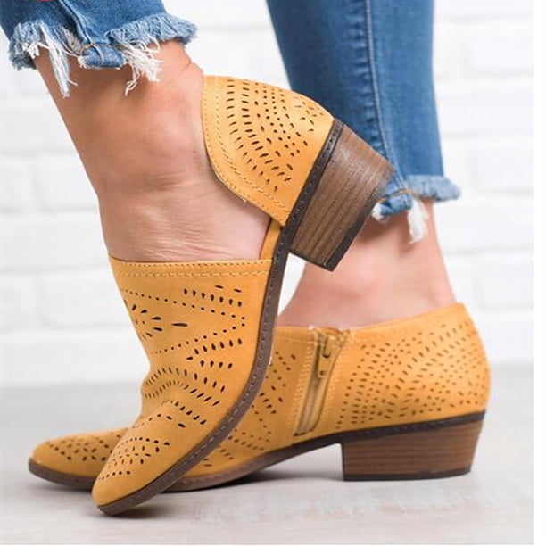 Zapatos casuales de mujer con cordones en el tobillo informales con cordones de invierno para mujer Wmkox8yii shkj258