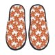 thumbnail image 1 of Fotbe Christmas Snowflake Dog Pantuflas Peludas para Mujer con Estampado, Zapatillas de Peluche, Zapatos de Invierno para Casa, Uso Interior y Exterior-Large, 1 of 8