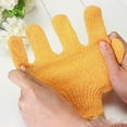 thumbnail image 1 of Puntoco Shower Gloves Exfoliating Wash Skin Spa Bath Gloves Foam Bath Resistance Body Massage Cleaning Loofah, 1 of 1