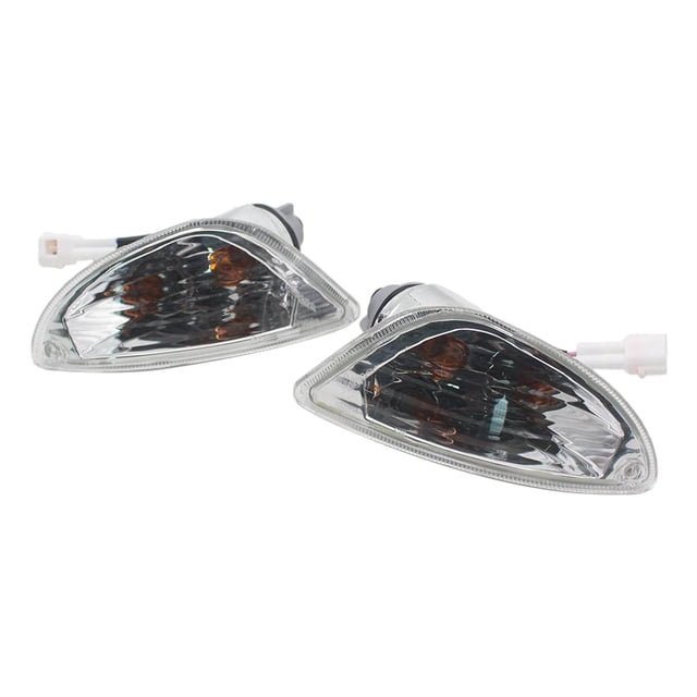 Luz Intermitente de Motocicleta Delantera Trasera con Señal Luminosa Fácil de Colocar Y Plástico Resistente Adecuada para Usuarios de Scooter Trayecto