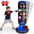 thumbnail image 1 of Saco de boxeo HopeRock para niños con partitura, luz y música, 1 of 7
