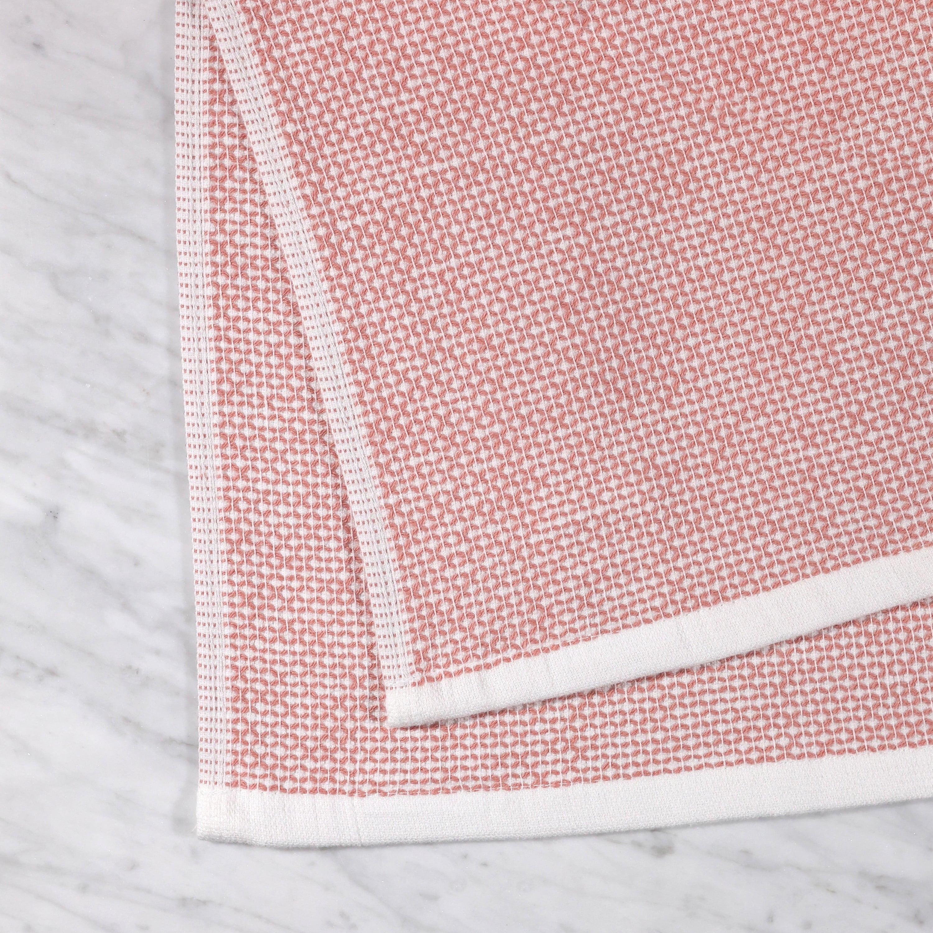 Better Homes & Gardens 2 Piece Flat Woven Kitchen Towel, Old Rose