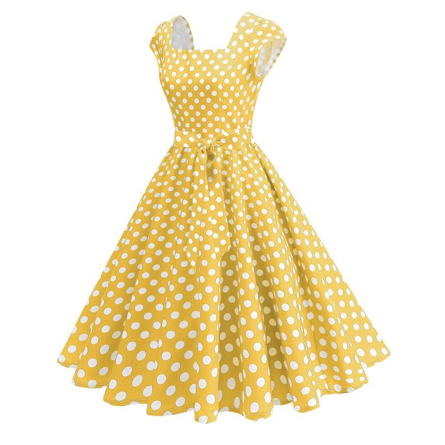 Ovzne Robes pour Femmes Robe de Plage Robe en Maille à Manches Courtes Brodée Rétro Robe à Manches Courtes Robe pour Femmes Liquidation