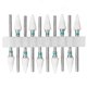 thumbnail image 2 of 10pcs Nail Drill Bit Set Professional Home Salon Ceramic Cuticle Remover Bits for Nail Artist Novice Green, 2 of 5