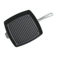 thumbnail image 5 of Staub Cast Iron 12-inch Square Grill Pan - Graphite Grey, 5 of 5