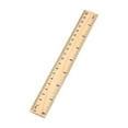 thumbnail image 1 of Clearance Wooden Ruler 15/20/30cm Single Double Scale Ruler Student Learning Stationery Ruler, 1 of 9