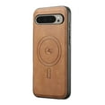 thumbnail image 5 of Magnetic Case for Google Pixel 8 Pro Business Classic PU Leather Slim Soft Bumper Anti-Fingerprint Shockproof Protective Compatible with Magsafe Phone Cover For Google Pixel 8 Pro,Brown, 5 of 5