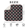 thumbnail image 4 of Pioneer Flower Floral Print Pattern Kitchen Dish Drying Mat 1 Pack, Ultra Absorbent Microfiber Drainer Mat, 16"x18", 4 of 6