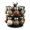 thumbnail image 1 of olde thompson 16-jar labeled orbit spice rack jars & rack, 1 of 3