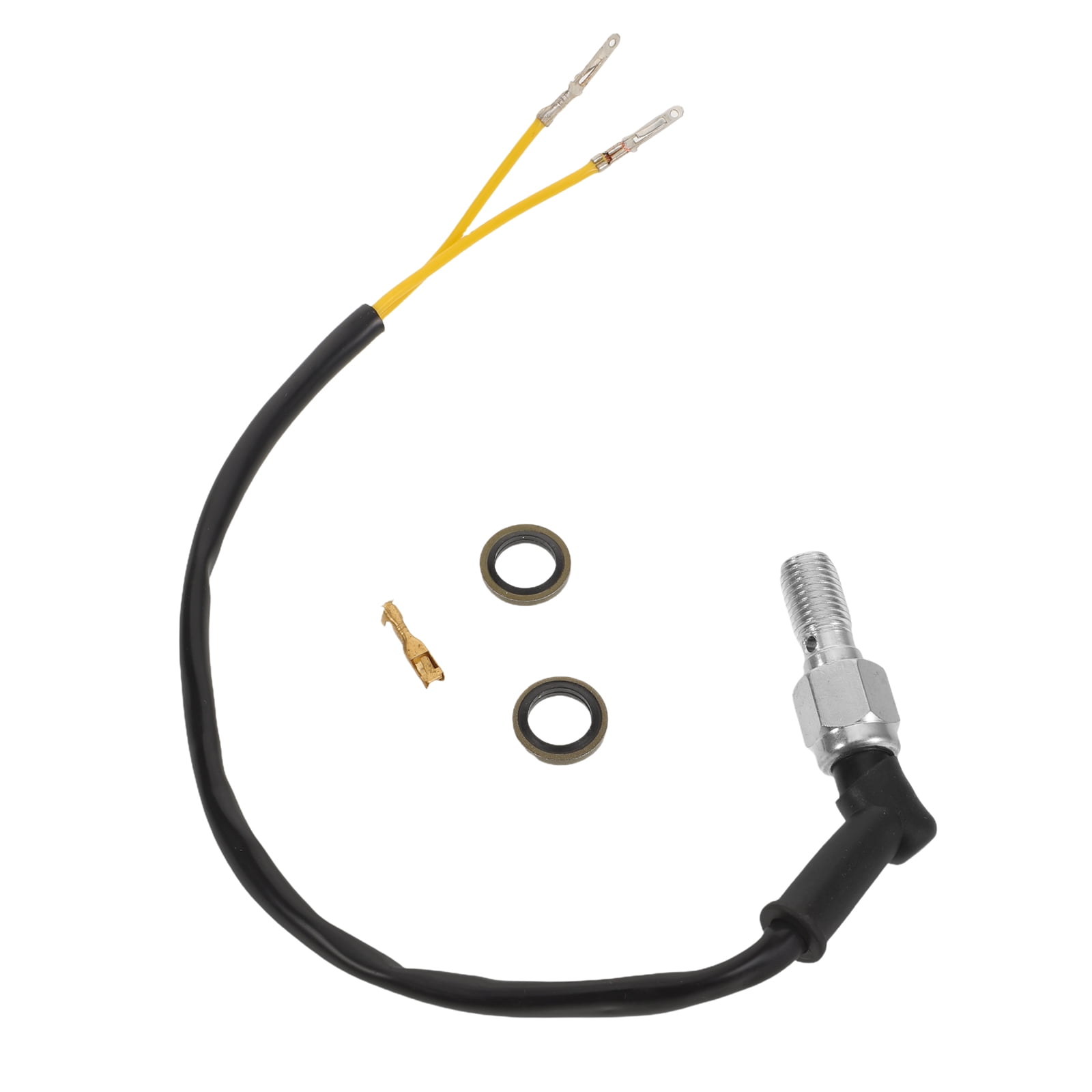 Vosarea Universal Rear Stop Light Switch with Real Time Brake Signal for Motorcycles and Scooters