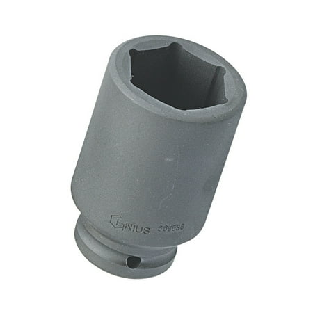 

Genius Tools 3/4 Dr. 1 Impact Socket (CR-Mo) - 669532