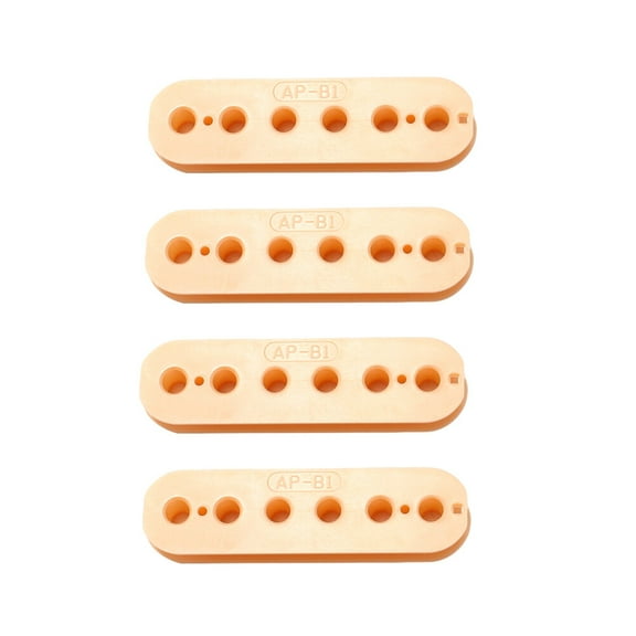 GOOHOCHY  4 Pcs Pickup Files Electric Guitar Cover Parts and Accessories